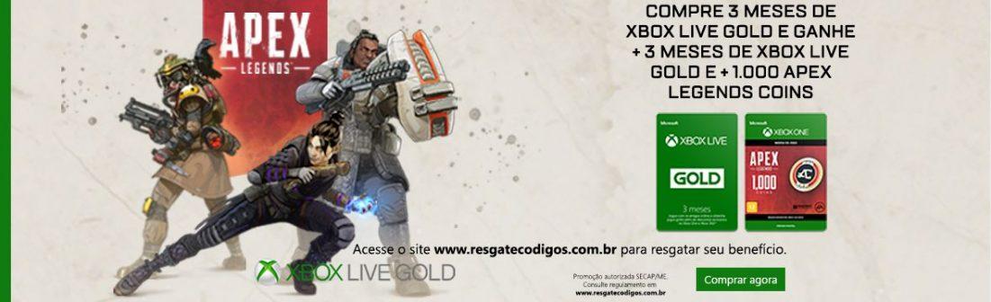 Cover Image for Ganhe 3 meses para Xbox Live Gold ou Game Pass
