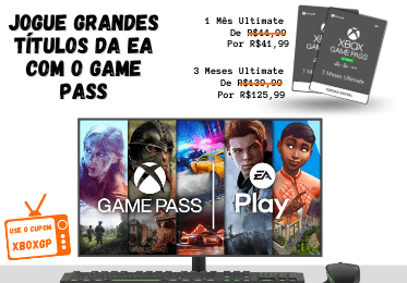 Cover Image for Xbox Game Pass e Game pass Ultimate com EA Play