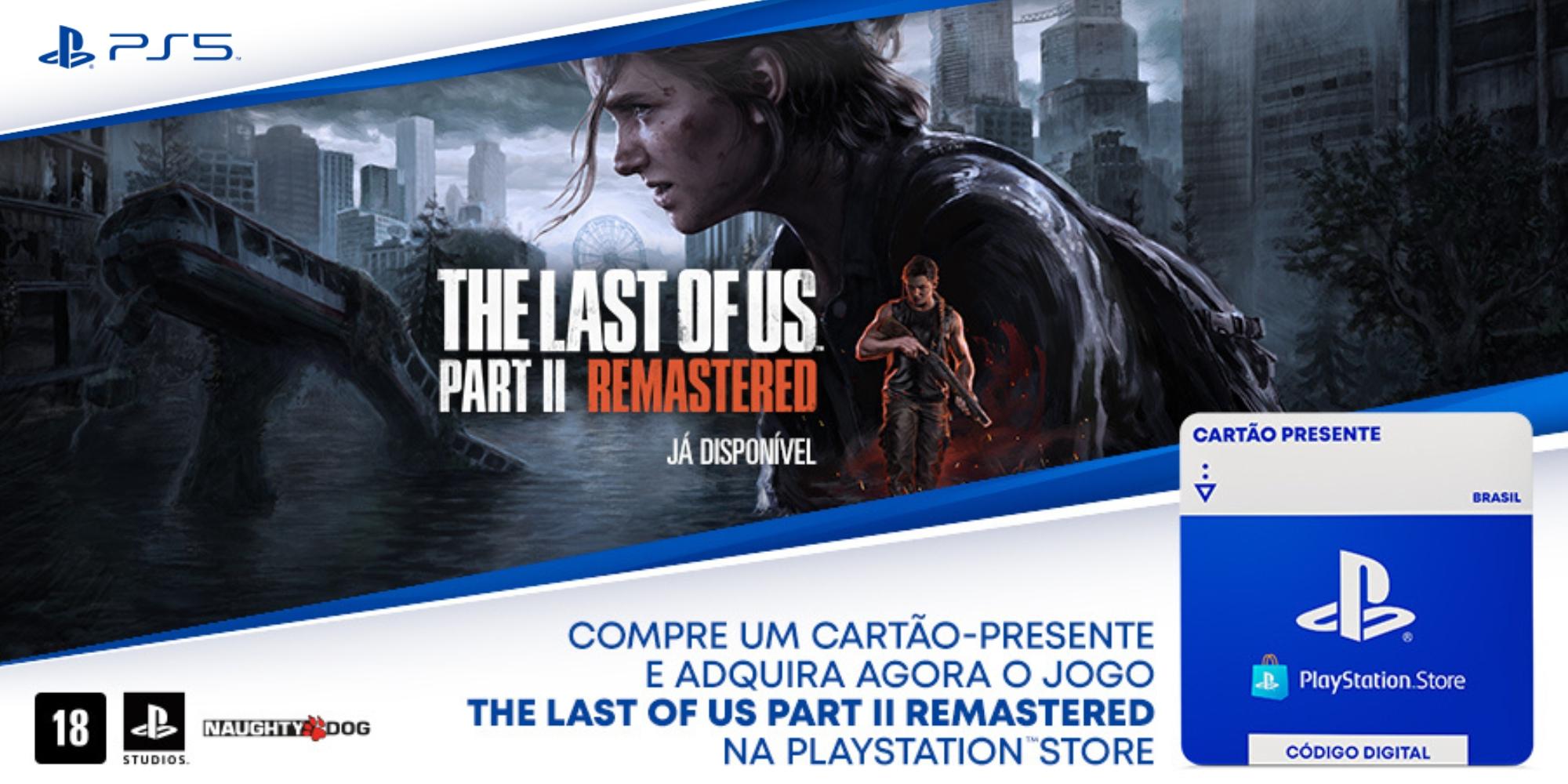 Cover Image for Remasterizado e imperdível: The Last of Us Part II chega ao PS5!