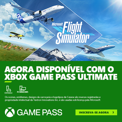 Microsoft Flight Simulator e mais jogos são adicionados ao Game Pass