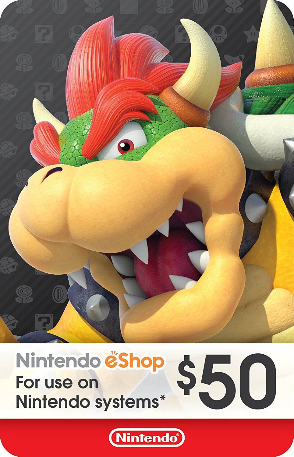 Comprar Cartão Nintendo eShop - Crédito $50 Dólares