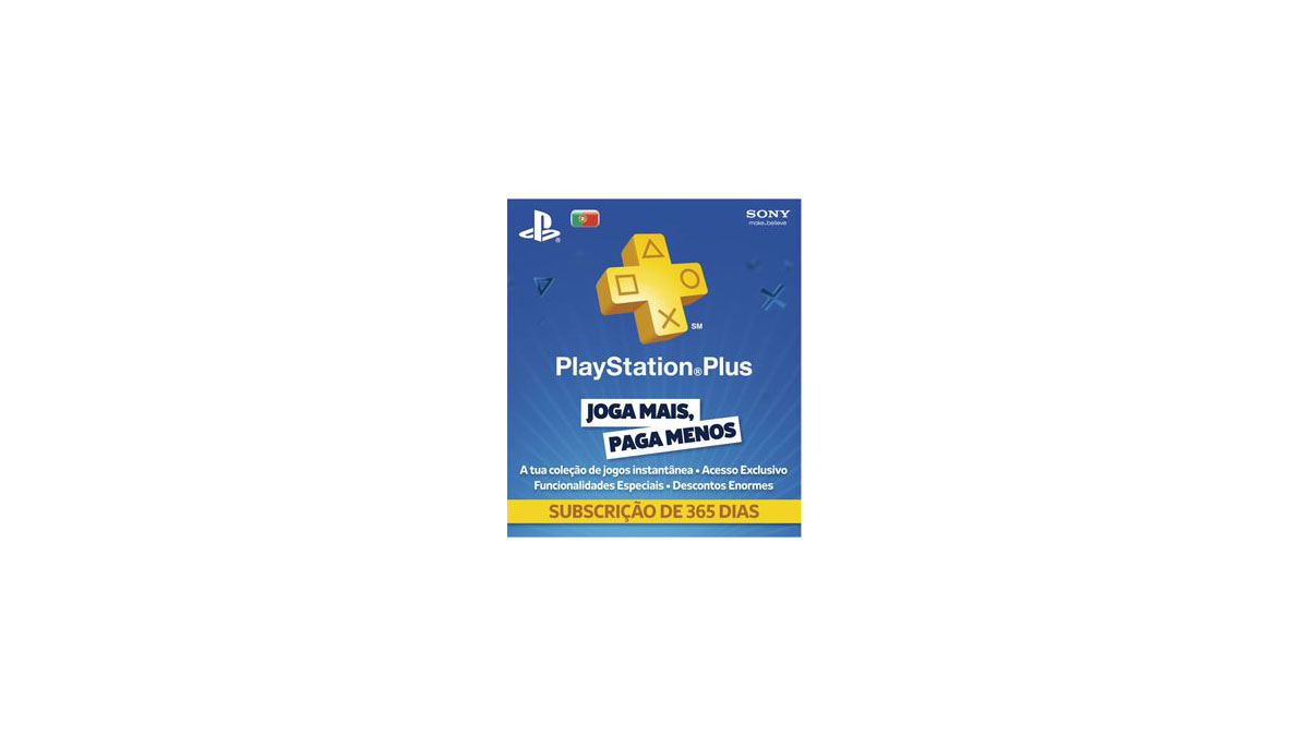 Playstation Plus CARD 365 Days PSN PORTUGAL - Loja Silvermoz