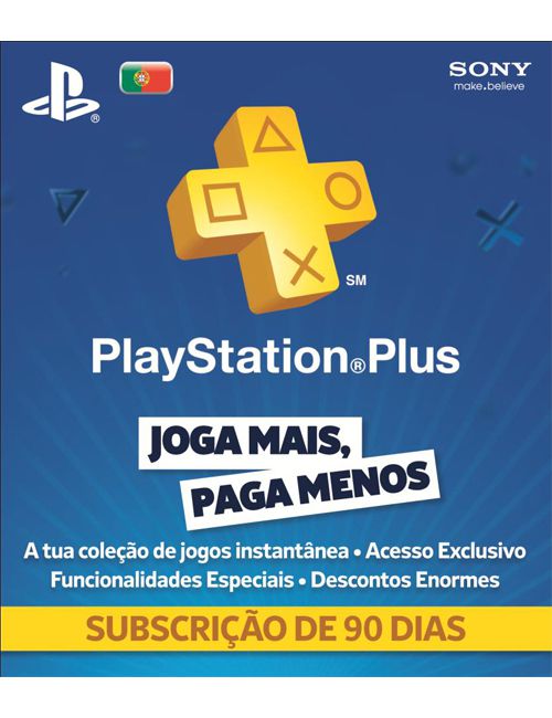 PlayStation Plus: 3 Meses de Assinatura - Digital [Exclusivo Brasil] -  Muito Jogo