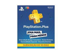 Cartão Playstation Plus 3 Meses PSN Portugal