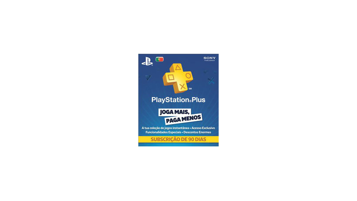 PSN Card 3 Month | Playstation Plus Portugal digital