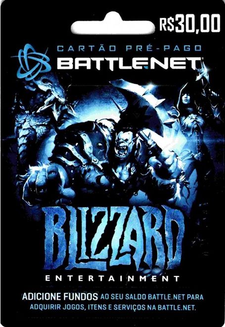 Cartão Blizzard 250 Reais Battle Net Wow World Of Warcraft - Escorrega o  Preço