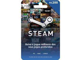 Steam Gift Card: Acesso a Milhares de Jogos e Conteúdo - Xbr