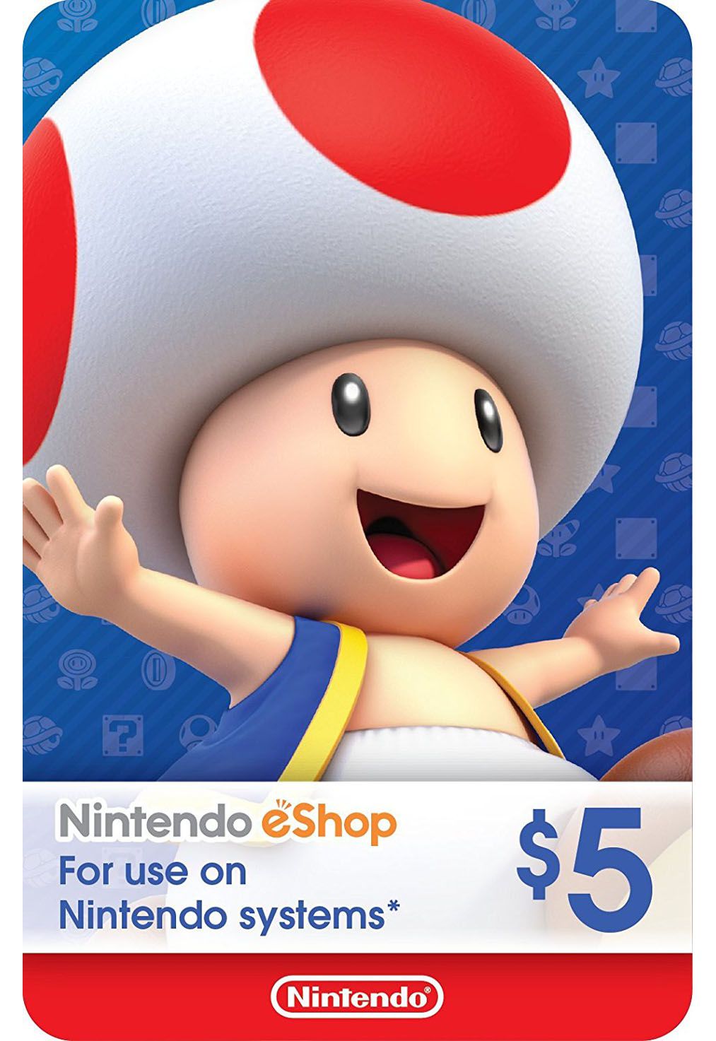 CARTÃO NINTENDO Eshop 3DS / WII U (CASH CARD) $100 Dólares - GCM