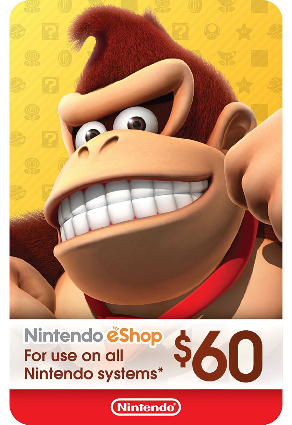 Cartão Nintendo Switch 3ds Wii U Eshop Card Usa $25 Dólares