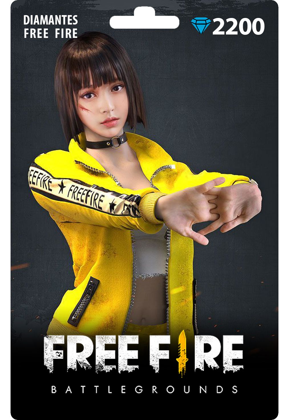 Free Fire: 2.200 Diamantes [Recarga]