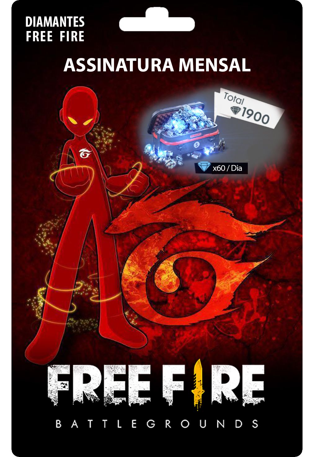 Recarga Free Fire Garena, Comprar Diamantes - Assinatura