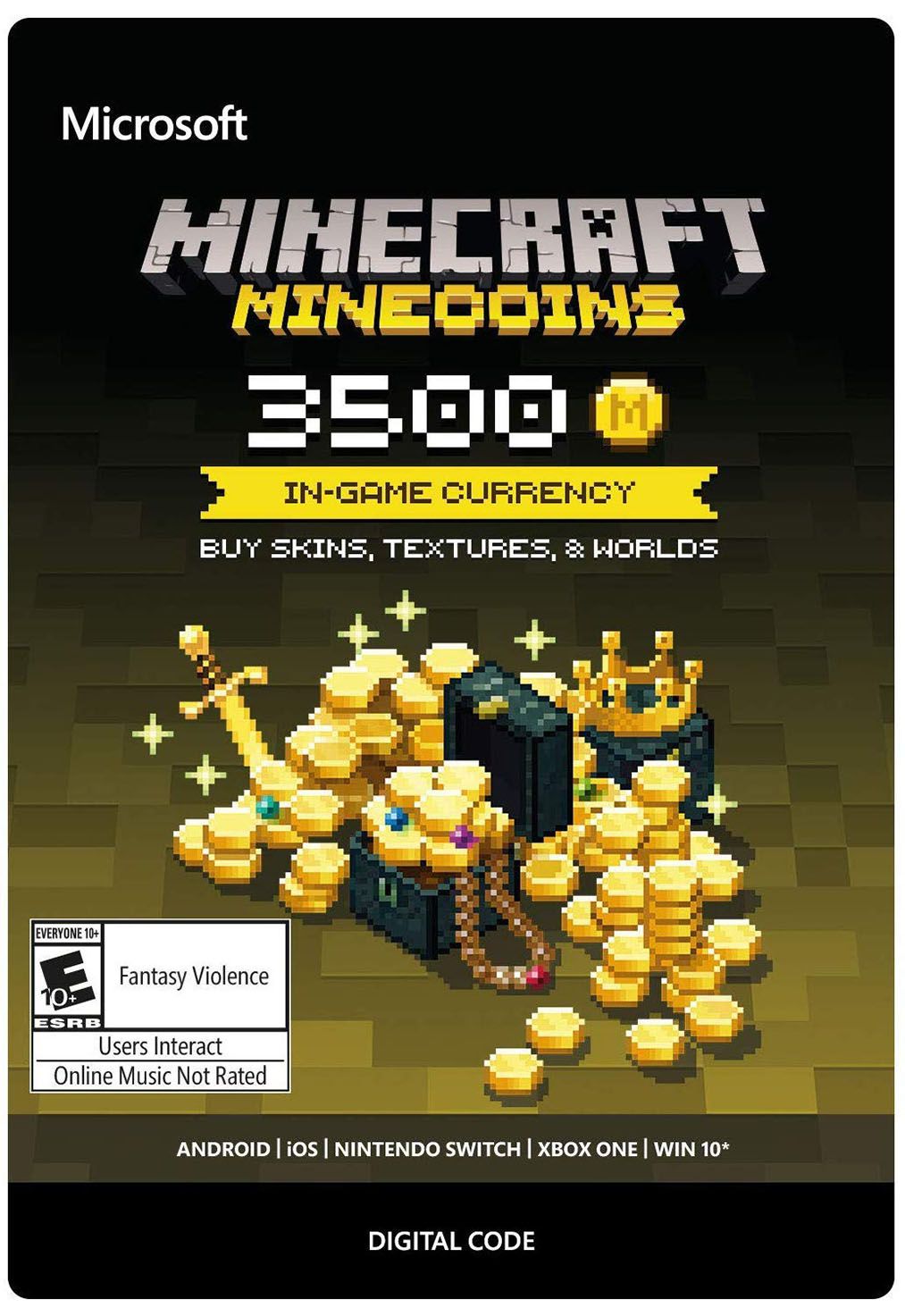 Minecraft: Pacote de Minecoins: 3500 Moedas