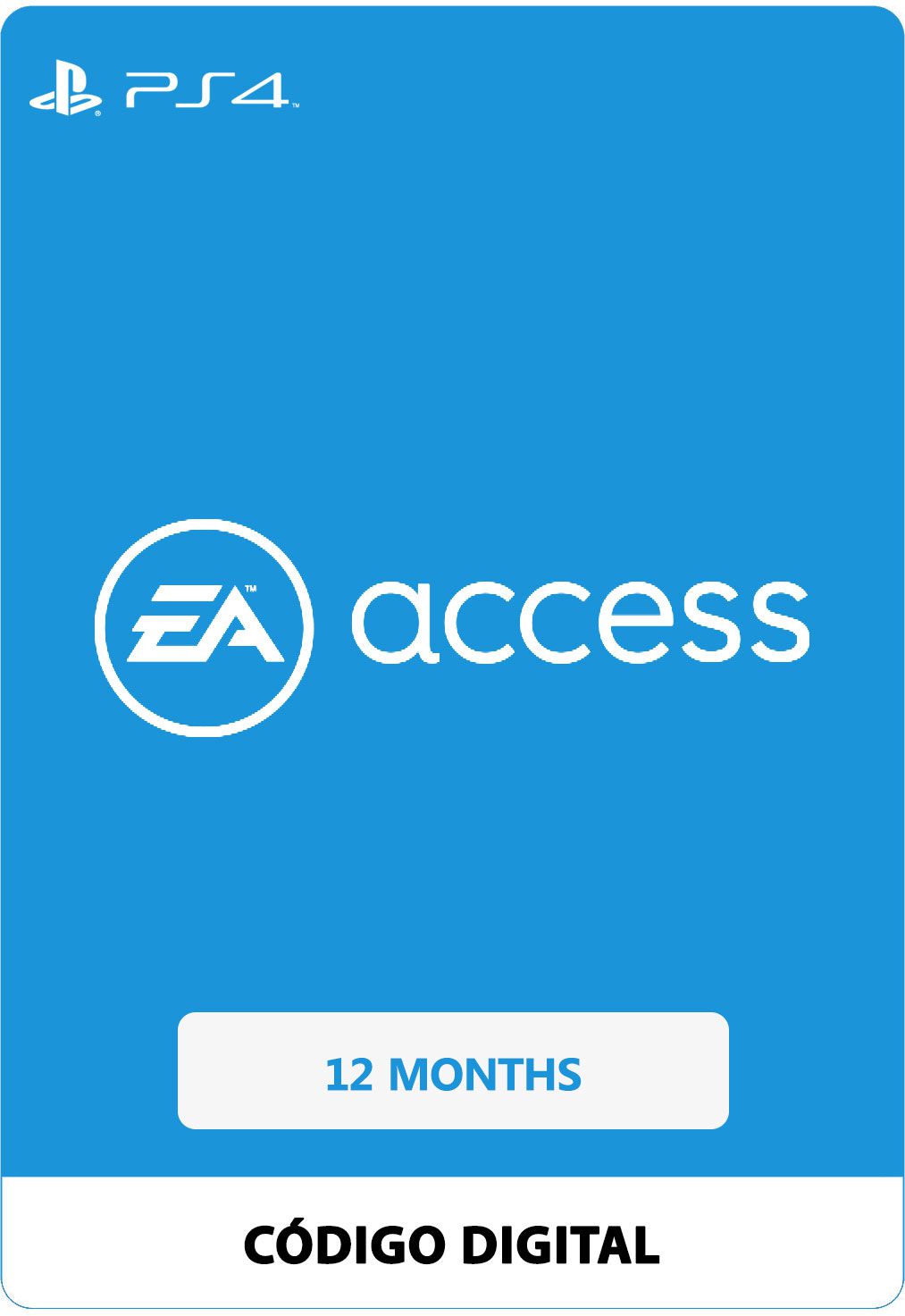 Gift Card EA Play: 12 Meses de Assinatura - Produto Digital