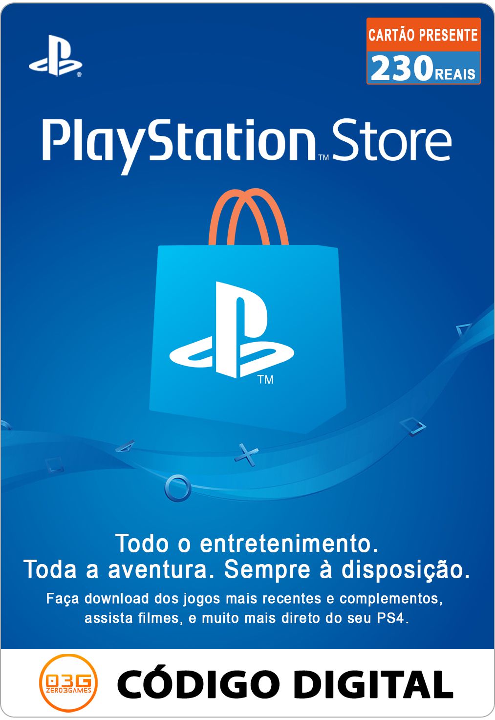 Recarga de jogos com gift card para PlayStation e Xbox com PagBank