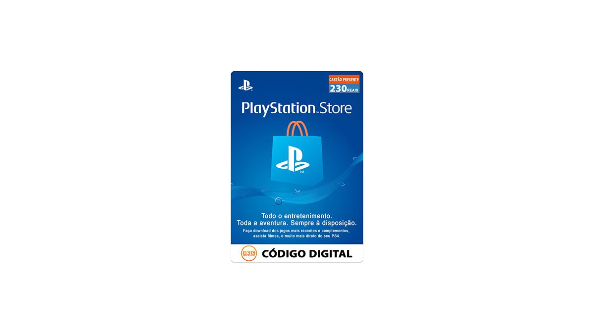 Comprar R$ 100 Reais Playstation Store Cartão Presente (BR) PSN Gift Card