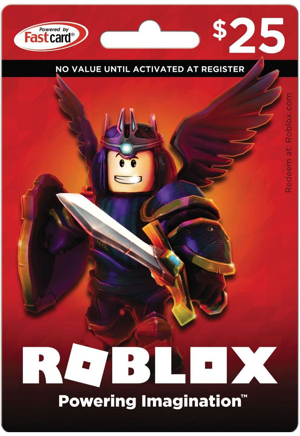 Cartao de jogo roblox