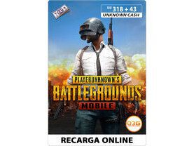 PUBG Mobile - Unknown Cash 318+43 UC R$20