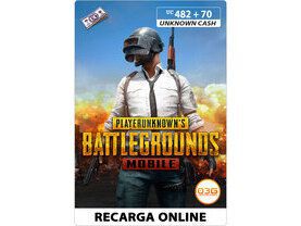 PUBG Mobile - Unknown Cash 482+70 UC R$30