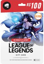 Riot Points Gift Card - Cartão League of Legends [RP LoL]