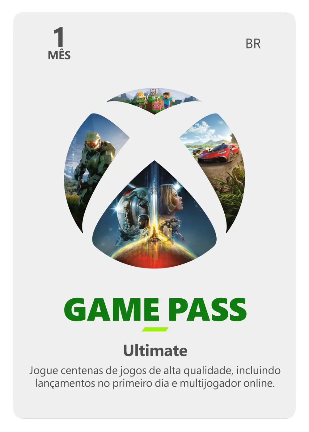 Gift Card Xbox Game Pass Ultimate 1 Mês - Código Digital - Loja Oliz