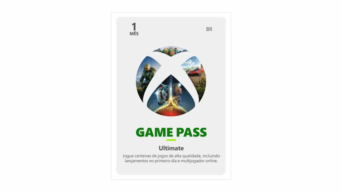 Xbox Game Pass Ultimate por 1 Mês, Microsoft - Código Digital - PT 1 UN