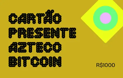 Gift Card Azteco Bitcoin R$ 1000