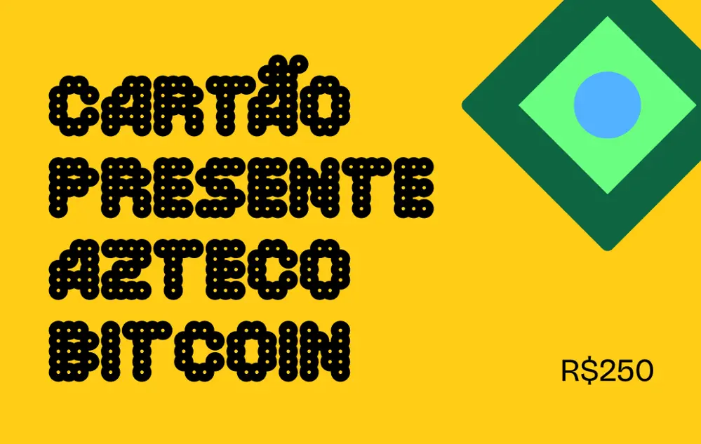 Gift Card Azteco Bitcoin R$ 250