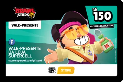 Gift Card Brawl Stars R$ 150