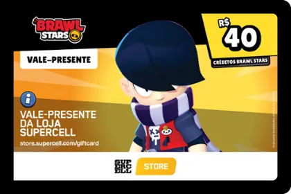 Gift Card Brawl Stars R$ 40