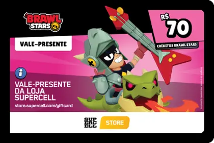 Gift Card Brawl Stars R$ 70