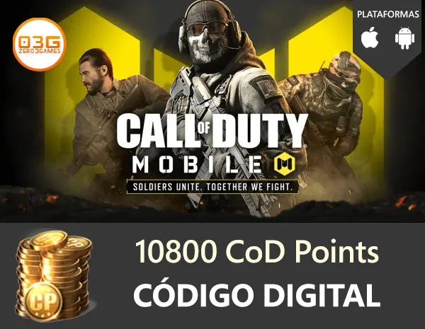 Call of Duty® Mobile: 10800 CoD Points