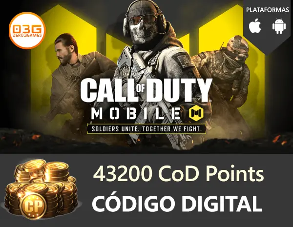 Call of Duty® Mobile: 43200 CoD Points