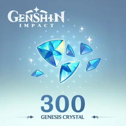 Genshin Impact - 300 Cristais Gênesis +Bônus