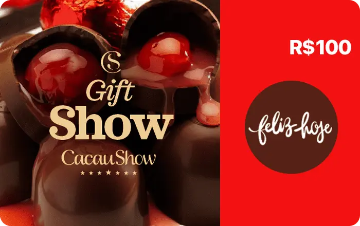 GiftShow Cacau Show R$100