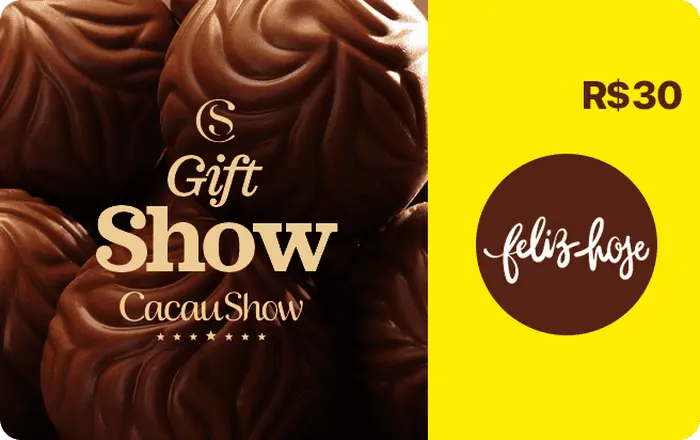 GiftShow Cacau Show R$30