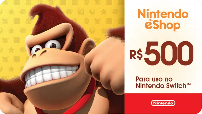 Nintendo eShop - Gift Card Digital para Nintendo Switch