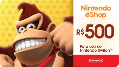 Confira os novos anúncios da Nintendo! - Gift Card Digital R$50 a