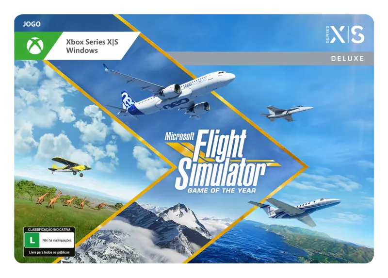 Jogo Microsoft Flight Simulator - Xbox 25 Dígitos Código Digital -  PentaKill Store - Gift Card e Games