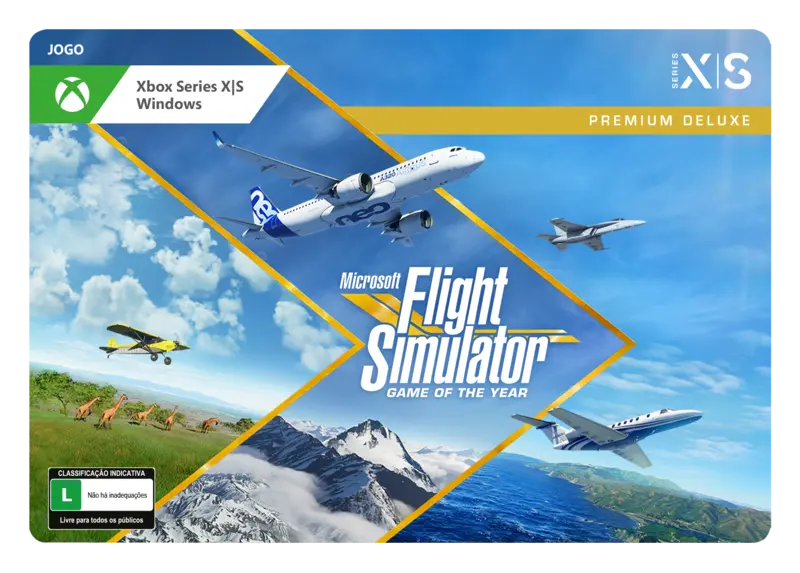 Microsoft Flight Simulator X Deluxe Edition Microsoft PC Físico