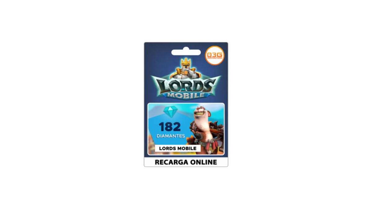 Compre Lords Mobile - 182 Diamantes na Loja Oliz - Entrega imediata!