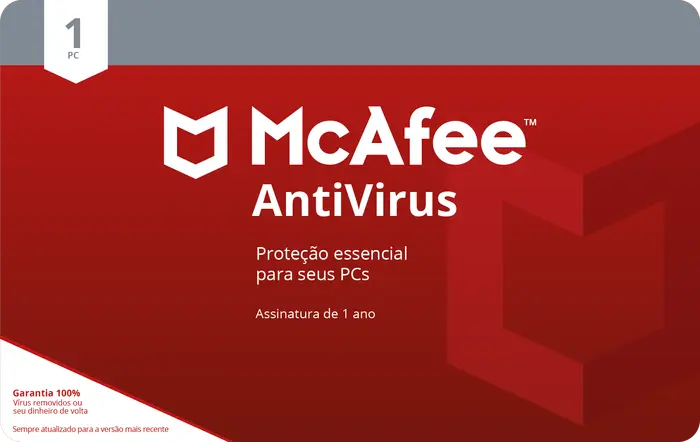 McAfee AntiVirus 1 PC