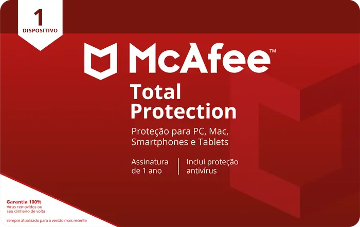 McAfee Total Protection 1 Dispositivo