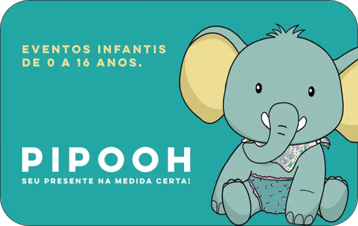 Pipooh Gift Card Digital - Cartão Presente R$ 49,90