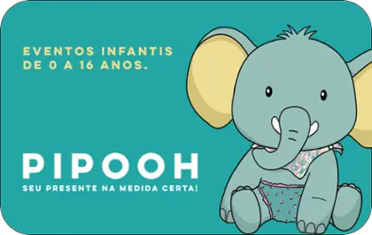 Pipooh Gift Card Digital - Cartão Presente R$ 99
