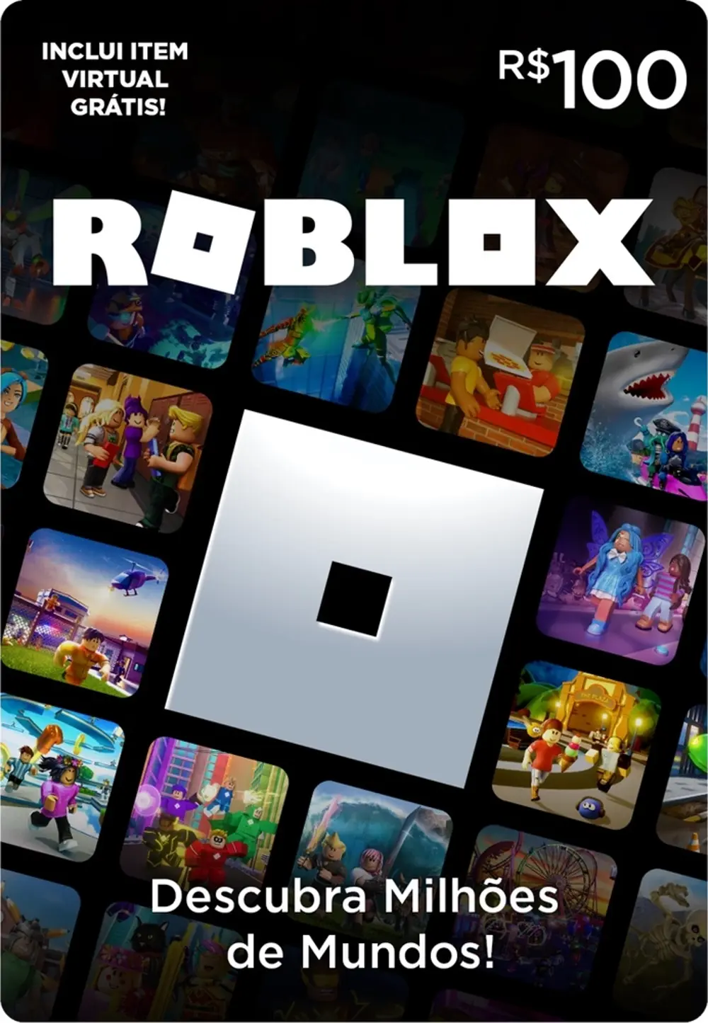 Crédito Roblox R$100