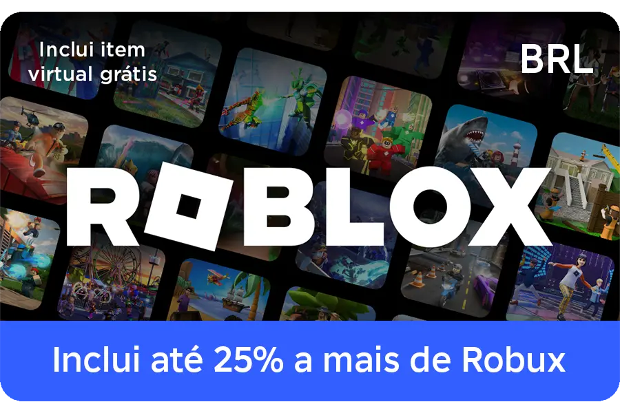 Roblox Gift Card R$200 - Robux