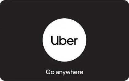 Uber Cash Gift Card R$20-R$500