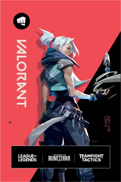 Cartão Valorant R$ 64 - 1700 Valorant Points [Gift Card]